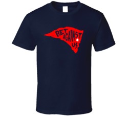 Bet Against Us Tom Brady Julian Edelman New England Football T Shirt