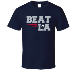 Beat La New England Football Sports Funny Tom Brady Cool T Shirt