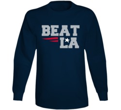 Beat La New England Football Sports Funny Cool Long Sleeve T Shirt