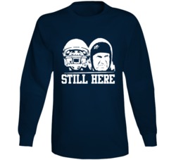 Still Here Tom Brady Bill Belichick New England Football Sports Cool L