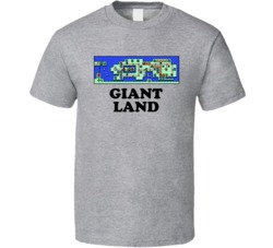 Super Mario Brothers 3 Giant Land Nes Video Game T Shirt
