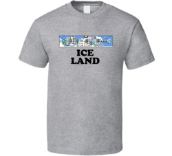 Super Mario Brothers 3 Ice Land Nes Video Game T Shirt