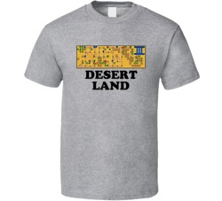 Super Mario Brothers 3 Desert Land Nes Video Game T Shirt