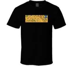 Super Mario Brothers 3 World 2 Nes Video Game T Shirt