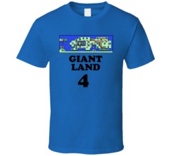 Super Mario Brothers 3 Giant Land 4 Nes Video Game T Shirt