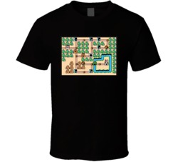 Super Mario Brothers 3 World 1 Nes Video Game T Shirt
