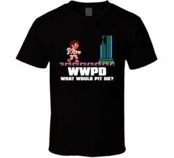 Kid Icarus What Would Pit Do Wwjd Nes Video Game T Shirt