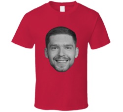 Evgeny Kuznetsov Giant Head Hockey T Shirt