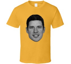 Sidney Crosby Giant Head Hockey T Shirt