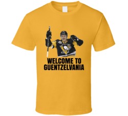 Jake Guentzel Welcome To Guentzelvania Hockey T Shirt