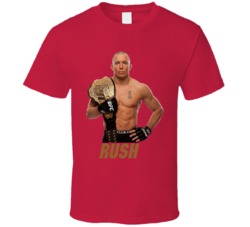 George St Pierre Gsp Rush Mma Fighter T Shirt