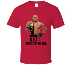 George St Pierre Gsp Goat Mma T Shirt