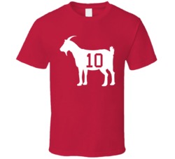 Alex Delvecchio 10 Goat Hockey T Shirt