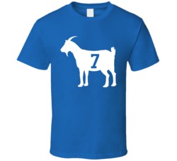 King Clancy 7 Goat Hockey T Shirt King Clancy 7 Goat Hockey T Shirt