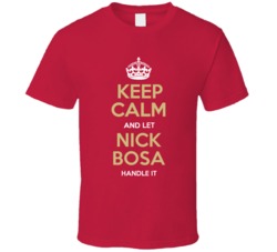 Nick Bosa Keep Calm Handle It San Francisco Football T Shirt Nick Bosa Keep Calm Handle It San Francisco Football T Shirt