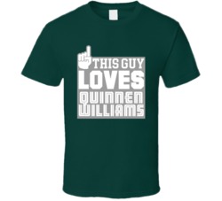 Quinnen Williams Guy Loves New York Football T Shirt Quinnen Williams Guy Loves New York Football T Shirt