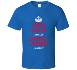 Daniel Jones Keep Calm Handle It New York Football T Shirt Daniel Jones Keep Calm Handle It New York Football T Shirt