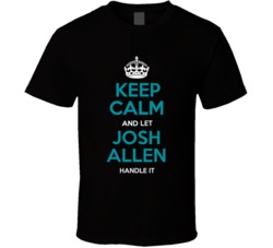 Josh Allen Keep Calm Handle It Jacksonville Football T Shirt Josh Allen Keep Calm Handle It Jacksonville Football T Shirt