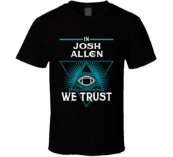 Josh Allen We Trust Jacksonville Football T Shirt Josh Allen We Trust Jacksonville Football T Shirt