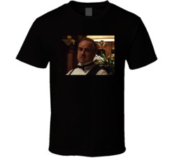 The Godfather Don Vito Corleone Cult Classic Mafia Movie Fan T Shirt The Godfather Don Vito Corleone Cult Classic Mafia Movie Fan T Shirt