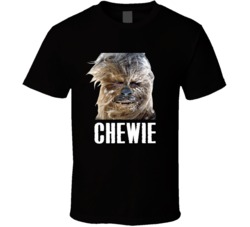 Chewbacca Star Wars Tribute Sci Fi Movie Cool T Shirt Chewbacca Star Wars Tribute Sci Fi Movie Cool T Shirt