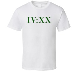 420 Funny Roman Numerals Weed Stoner Smoke Up T Shirt