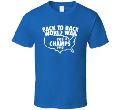 Back To Back World War Champs United States Usa Win Cool 2 T Shirt