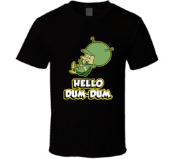 The Great Gazoo Hello Dum Dum Flintstones Cartoon Retro Fan T Shirt The Great Gazoo Hello Dum Dum Flintstones Cartoon Retro Fan T Shirt