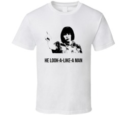Ms Swan He Look Like A Man Funny Fan T Shirt Ms Swan He Look Like A Man Funny Fan T Shirt