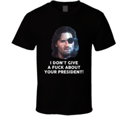 Snake Plissken Escape From New York Movie Quote Fan T Shirt Snake Plissken Escape From New York Movie Quote Fan T Shirt