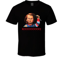 Child's Play Chucky Horror Movie Quote Nooooooo Cool T Shirt Child's Play Chucky Horror Movie Quote Nooooooo Cool T Shirt