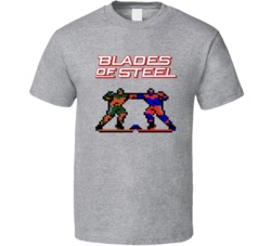 Blades Of Steel Nes Video Game Hockey Cool T Shirt Blades Of Steel Nes Video Game Hockey Cool T Shirt