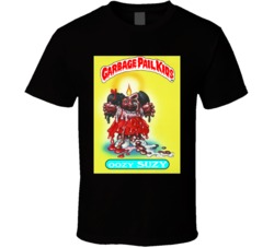 Garbage Pail Kids Trading Cards Oozy Suzy Cool T Shirt Garbage Pail Kids Trading Cards Oozy Suzy Cool T Shirt