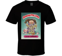 Garbage Pail Kids Trading Cards Leaky Lindsay Cool T Shirt Garbage Pail Kids Trading Cards Leaky Lindsay Cool T Shirt