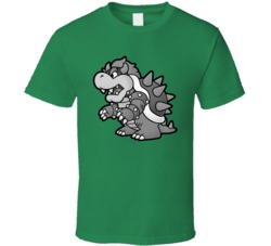 Bowser Super Mario Brothers Video Game NES Retro T Shirt Bowser Super Mario Brothers Video Game NES Retro T Shirt