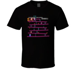 Donkey Kong Level 1 Nes Video Game Cool T Shirt Donkey Kong Level 1 Nes Video Game Cool T Shirt