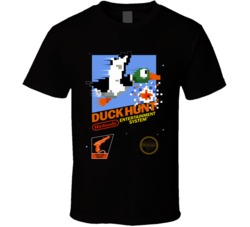 Duckhunt Nes Video Game Cover T Shirt Duckhunt Nes Video Game Cover T Shirt