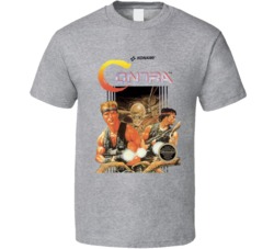 Contra Nes Video Game Cover T Shirt Contra Nes Video Game Cover T Shirt