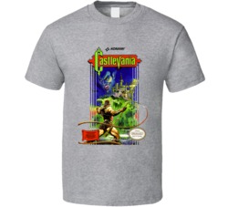 Castlevania Nes Video Game Cover T Shirt Castlevania Nes Video Game Cover T Shirt
