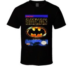Batman Nes Video Game Cover T Shirt Batman Nes Video Game Cover T Shirt