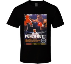 Mike Tyson Punch Out Nes Video Game Cover T Shirt Mike Tyson Punch Out Nes Video Game Cover T Shirt