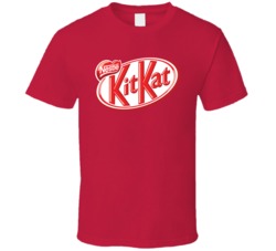 Kit Kat Chocolate Bar Snack Junk Food Fan T Shirt Kit Kat Chocolate Bar Snack Junk Food Fan T Shirt