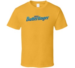 Butterfinger Chocolate Bar Snack Junk Food Fan T Shirt Butterfinger Chocolate Bar Snack Junk Food Fan T Shirt