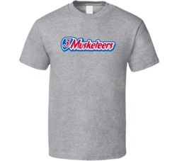 3 Musketeers Chocolate Bar Snack Junk Food Fan T Shirt 3 Musketeers Chocolate Bar Snack Junk Food Fan T Shirt