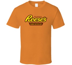 Reese Peanut Butter Cups Chocolate Bar Snack Junk Food Fan T Shirt Reese Peanut Butter Cups Chocolate Bar Snack Junk Food Fan T Shirt
