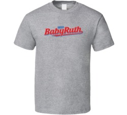 Baby Ruth Chocolate Bar Snack Junk Food Fan T Shirt Baby Ruth Chocolate Bar Snack Junk Food Fan T Shirt