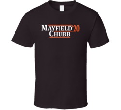 Baker Mayfield To Nick Chubb Cleveland Football 2020 T Shirt Baker Mayfield To Nick Chubb Cleveland Football 2020 T Shirt
