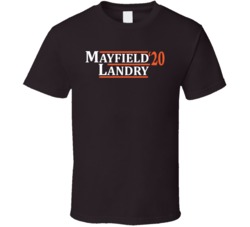 Baker Mayfield To Jarvis Landry Cleveland Football 2020 T Shirt Baker Mayfield To Jarvis Landry Cleveland Football 2020 T Shirt