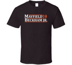 Baker Mayfield To Odel Beckham Jr Cleveland Football 2019 T Shirt Baker Mayfield To Odel Beckham Jr Cleveland Football 2019 T Shirt