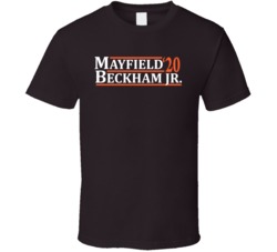 Baker Mayfield To Odel Beckham Jr Cleveland Football 2020 T Shirt Baker Mayfield To Odel Beckham Jr Cleveland Football 2020 T Shirt
